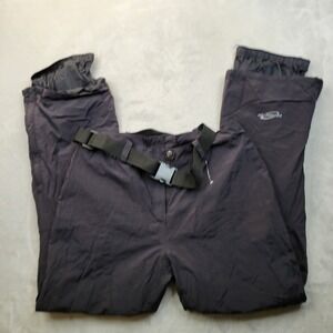 Obermeyer Ski Pants Womens 10 Snow Winter Cargo Windbreaker‎ Parachute Pipe EWS